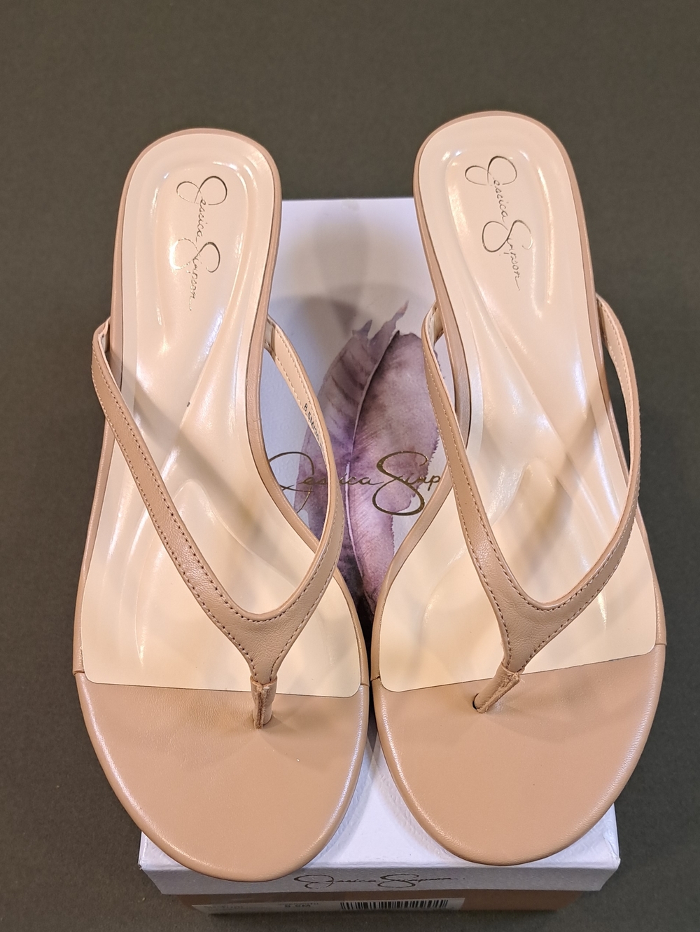 Jessica Simpson Yuri Sandal - Color: Buff - Size: 8.5 - Picture 2 of 11